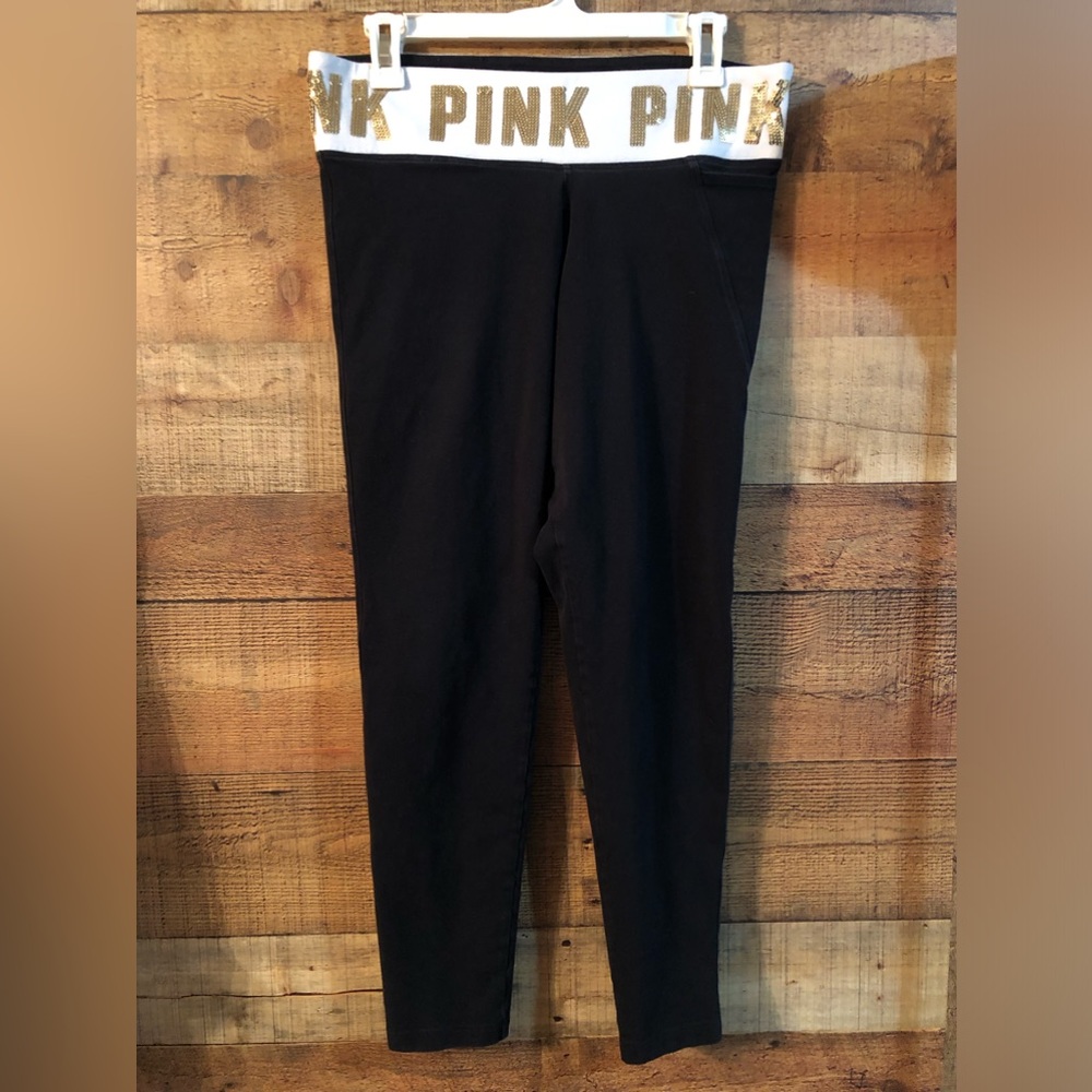 Victoria's Secret PINK vintage Sequin yoga leggings